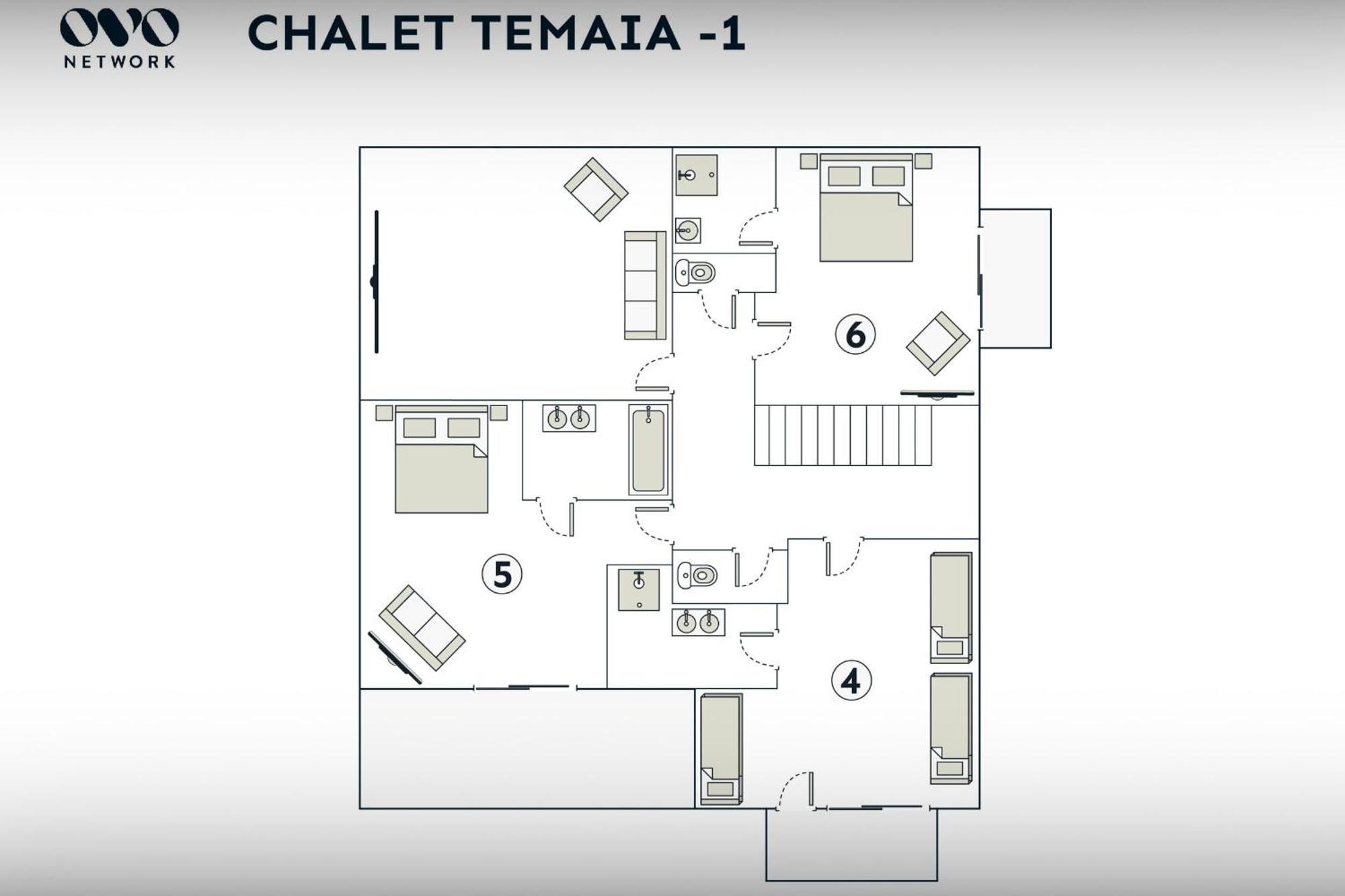 Вилла Chalet Temaia - Ovo Network Fontcouverte-la-Toussuire Экстерьер фото