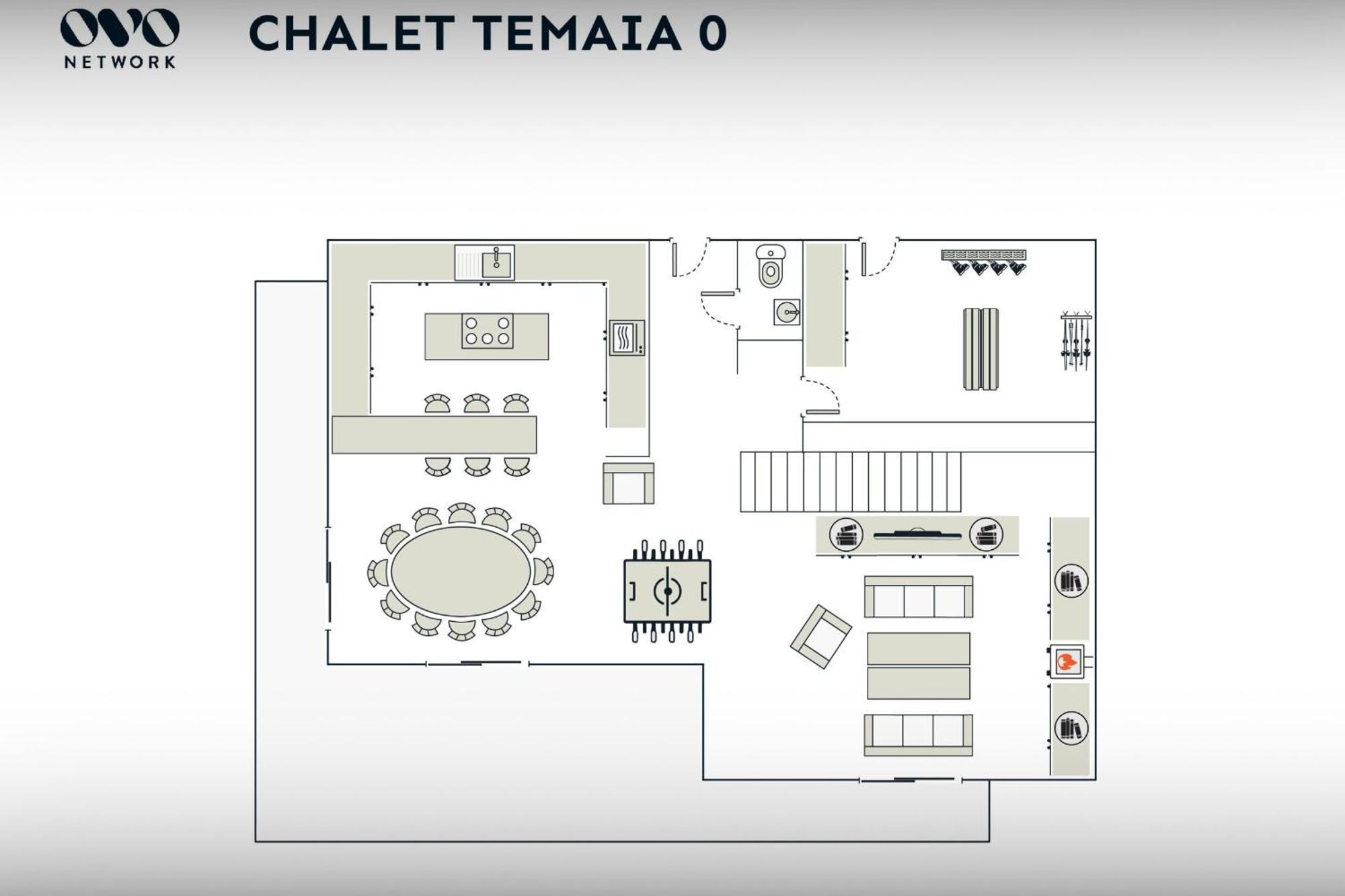 Вилла Chalet Temaia - Ovo Network Fontcouverte-la-Toussuire Экстерьер фото