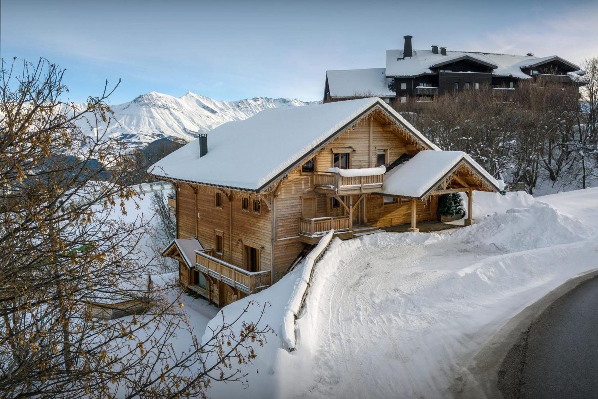 Вилла Chalet Temaia - Ovo Network Fontcouverte-la-Toussuire Экстерьер фото